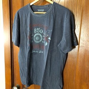Norton Lucky Brand T Shirt Men’s XL Vintage Style